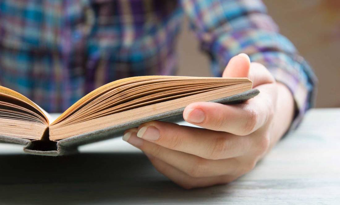 reading book